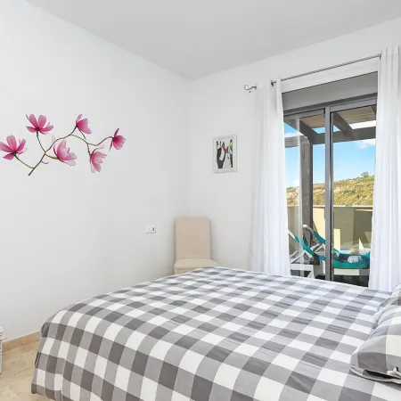 Penthouse with magnificent views of Gibraltar, south-southwest orientation.