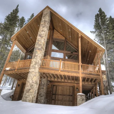 Luxury Cabin - views, location, perfect for families, 4 miles from Breckenridge