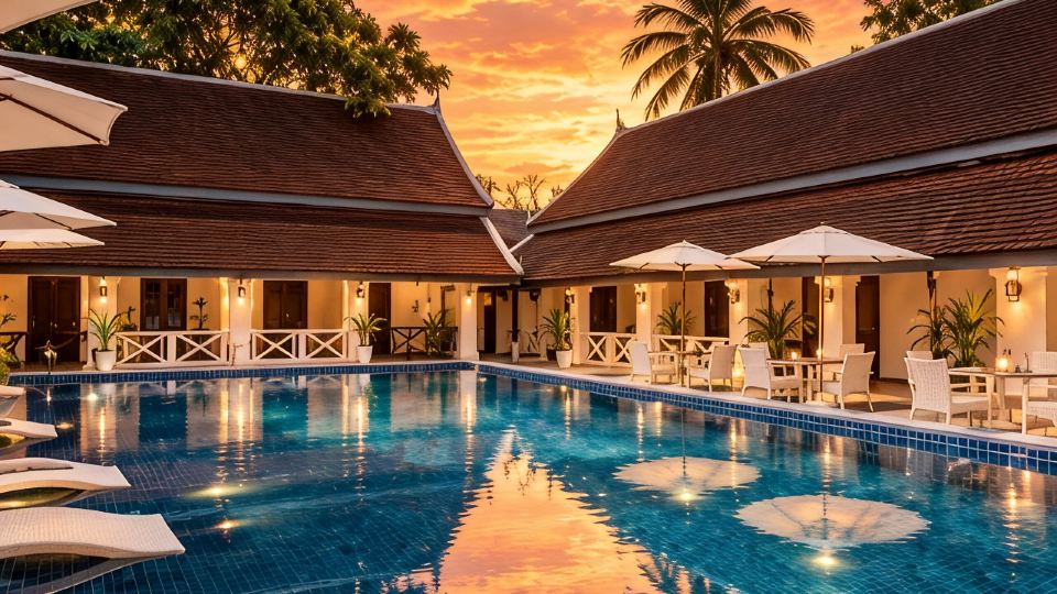 Jing Land Palace Hotel (Phousi Mountain Sunset Viewpoint &Downtown Mekong Riverside Hotel)