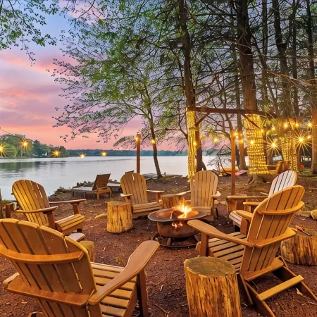 Lakehouse w/ Kayaks, MiniGolf, Sauna, HotTub, Swings and playground for Kids!