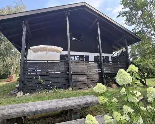 Holiday home 98 in the forest holiday village I 3 bedrooms I campfire site Hotéis em Regen