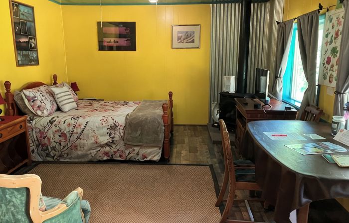 A Private, Cozy Cabin Near Bigfork for Two with a Clawfoot Tub
