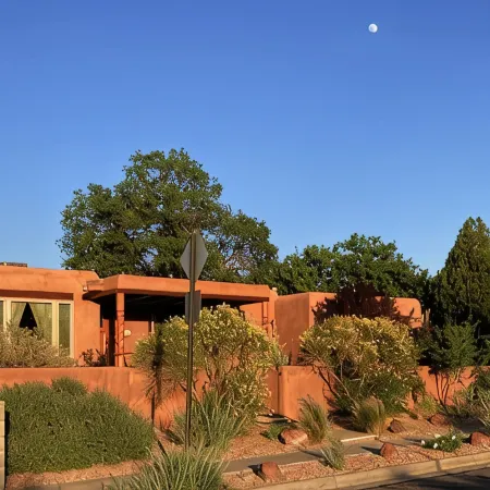 Pueblo Courtyard Home on Rail Trail