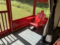 GLAMP BERNICE ON BEAUTIFUL ADIRONDACK HOBBY FARM