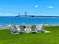 Beautiful Vacation Home On Lake Huron - WiFi, Beach Fire Pit, Bridge View
