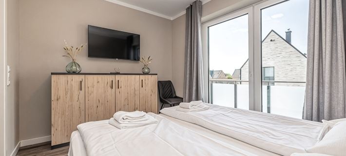 Ferienhaus für 5 Pers. mit 3 Schlafzimmern, Sauna, Kamin und Garten Ξενοδοχεία στην πόλη Busum