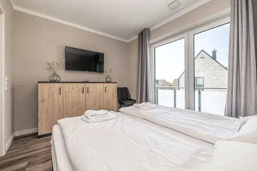Ferienhaus für 5 Pers. mit 3 Schlafzimmern, Sauna, Kamin und Garten