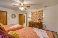 Rockstar waterfront lake house! Mid century modern with large 2 story party deck - balcony