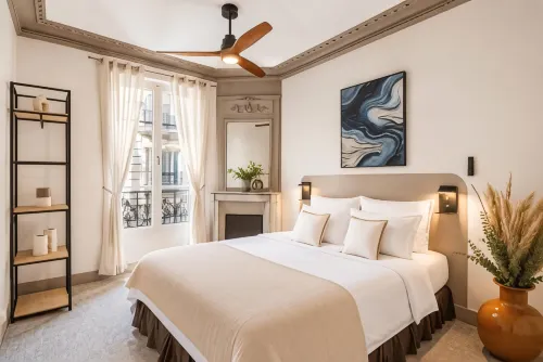 Cosy apartment near Sacre-Coeur - موقف سيارات