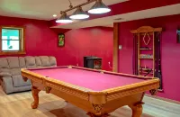 Poconos True Log Cabin with Views, Hot Tub & Game Room - 3-Star