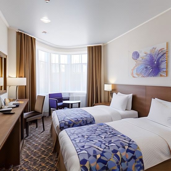 레이몬드 호텔 조식 뷔페