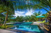 ปาล์ม ปราณ รีสอร์ท (Palm Pran Resort) - ที่มีสระว่ายน้ำ