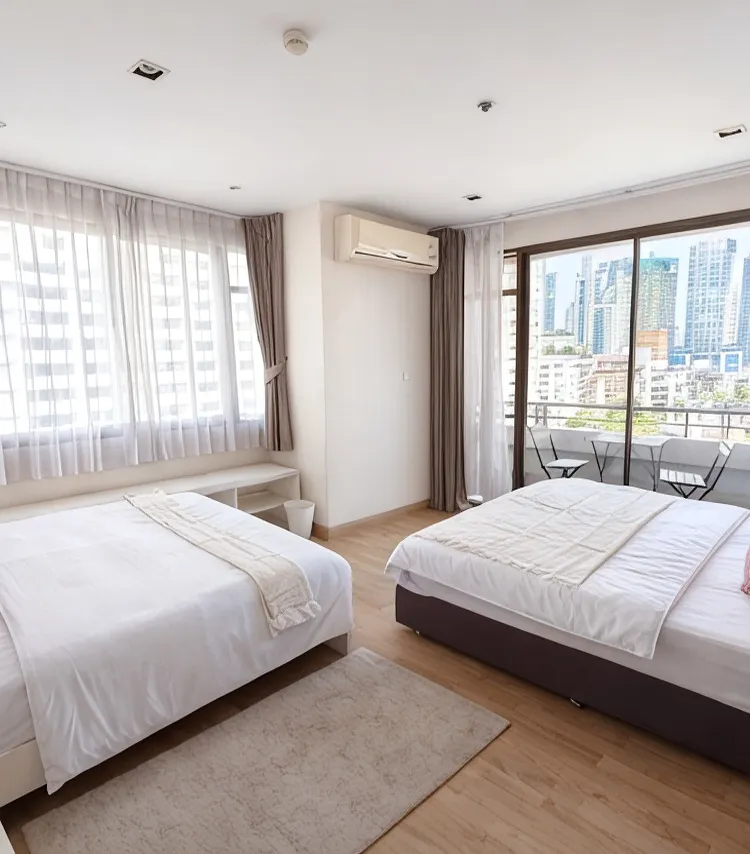 ห้องอลังการ(เตียงควีนไซส์)
