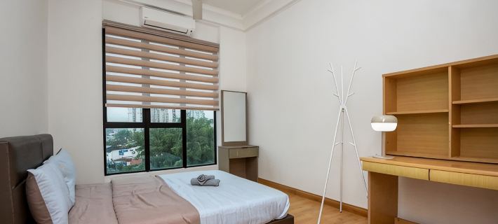 時尚的四房住宅，靠近Paradigm購物中心，有泳池和免費停車 陳厝港住宿飯店