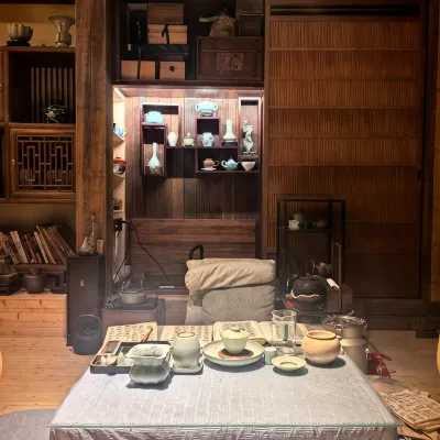 Qiushuitang Homestay - ที่มีสระว่ายน้ำ