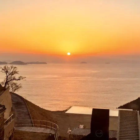 La villa en l'île