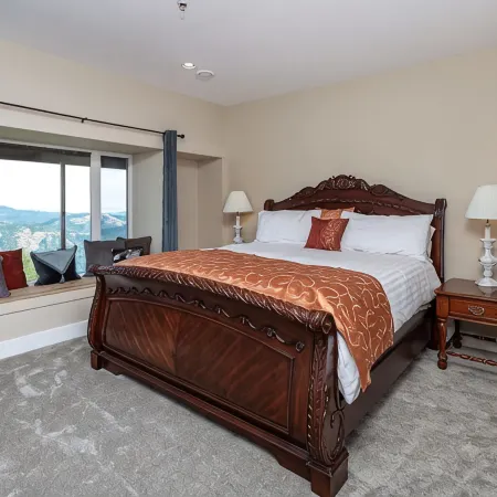 'Above It All'  a spacious sundrenched house with expansive deck and Epic views.