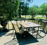Cozy 1950s Cottage on Range Line Lake – Private Waterfront on Three Lakes Chain