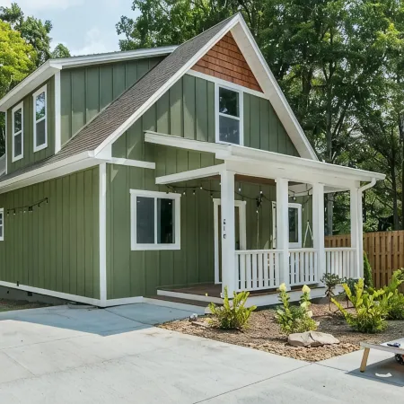 Cozy Cottage- Hot Tub/16 mi from Asheville/ Fire Pit/Arcade/Foosball
