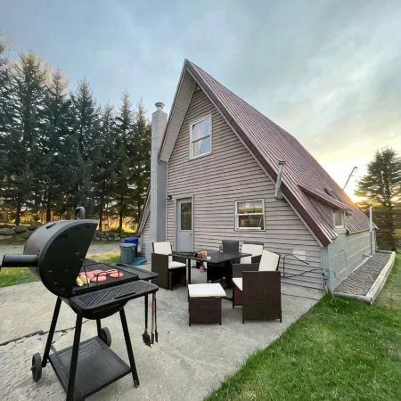 A-framed Adirondack cottage near Great Sacandaga Lake