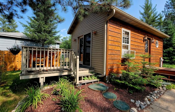 Pineview Cabin at Bayview Cabin Resort on Picturesque Northwoods Lake in Wi.
