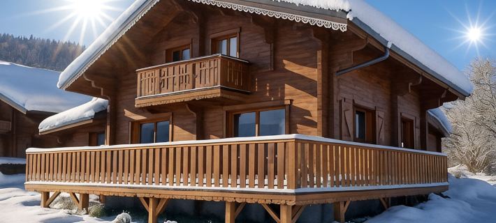 Chalet Pura Vida Morillon Samoëns Grand Massif 6-8 モリヨンのホテル