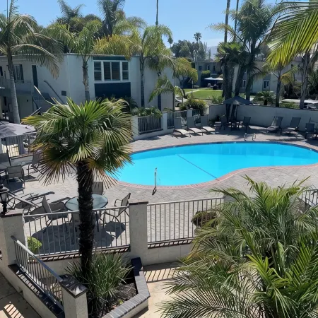 One Bedroom ground floor condo with Private Patio steps to Carpinteria beach