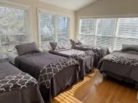 Lake Michigan Beach Is Across Street, 6 Person Hot Tub, Fire Pit, New Bathrooms Hotels in Chikaming Township