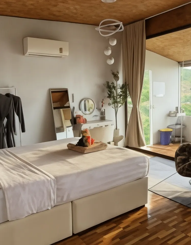 บ้านพักพร้อมวิวภูเขา