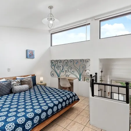 Bright and Spacious Loft-Style Apartment a Five-Minute Walk to the Beach