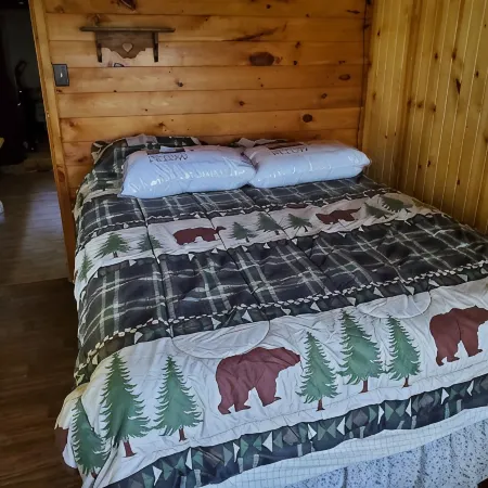 Cabin on lake close to ATV & snowmobile trails Отели в г. Айтаска