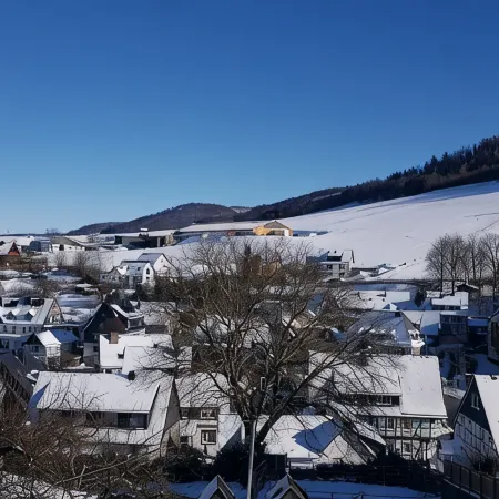 Winterberg-schmallenberg-bödefeld Wohnung mit Balkon und Toller Aussicht Отели в г. Шмалленберг