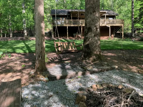 Chestatee River Cabin - Balkoner