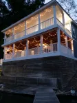 What a view of our beautiful Lake Jordan. This cabin is sure to charm you . - 2-Sterne