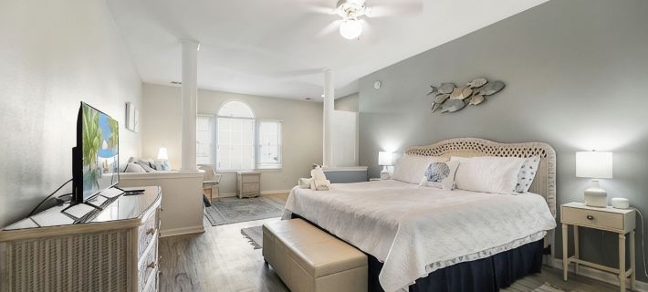 Book Your Sea Trail Getaway in This Ground Floor, Pet Friendly Condo Hotels in Sunset Beach