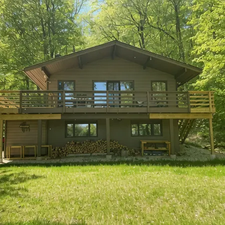 Ski house 8 min from the mountain