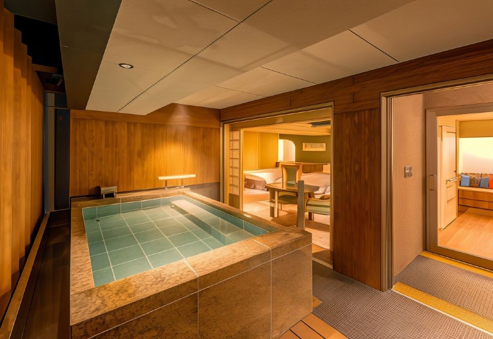 호텔 덴보의 객실 내부