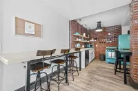 Beautifully renovated 1800 SF home where modern amenities meet classic style .