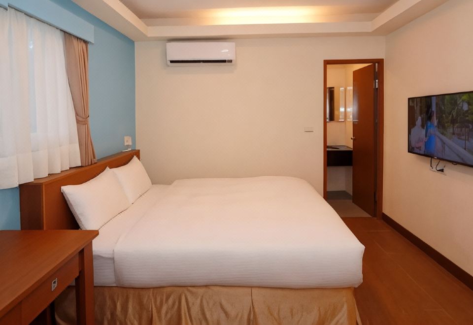 친상 파스토랄 팜 리조트의 아늑한 객실 내부