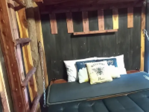 Bunkhouse with AC at B Berry Farms & Co in Elkland, Mo Hotels in Webster County