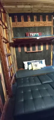 Bunkhouse with AC at B Berry Farms & Co in Elkland, Mo - Chalets