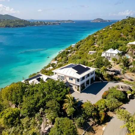 Stunning 360° Views of Magens Bay, St.John & BVI's. Luxury 6 bedroom villa