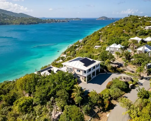 Stunning 360° Views of Magens Bay, St.John & BVI's. Luxury 6 bedroom villa Hotels in Northside