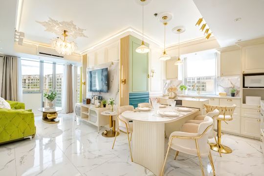 Luxury 2BR Deluxe Azure Resort Beachview Suite with Bathtub & Smart toilet Hotels in Paranaque