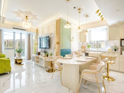 Luxury 2BR Deluxe Azure Resort Beachview Suite with Bathtub & Smart toilet