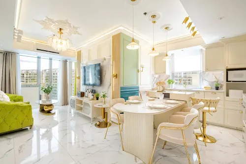 Luxury 2BR Deluxe Azure Resort Beachview Suite with Bathtub & Smart toilet