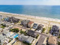 Oceanfront Normandy Beach NJ, Private Beach Access, Luxury Home w/ Decks & Views