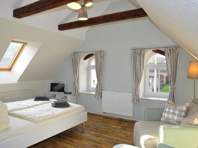 Apartment "Landliebe" with pool and sauna use on a restored 3-sided courtyard