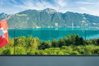 Beautiful chalet in Seelisberg with lake view! - balcony
