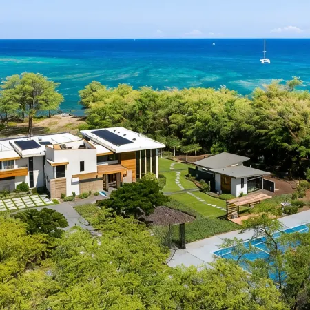 BEACHFRONT HOME 2 acres, Pool, Tennis, Volleyball. Like your own private resort!